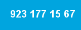 923 177 15 67 923 177 15 67